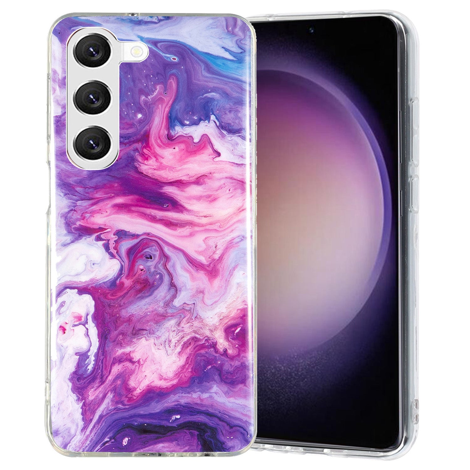 For Samsung Galaxy S23 IMD Marble Pattern TPU Case Shockproof Back Protector Phone Cover For Samsung Galaxy S23 IMD Marble Pattern TPU Case Shockproof Back Protector Phone Cover
